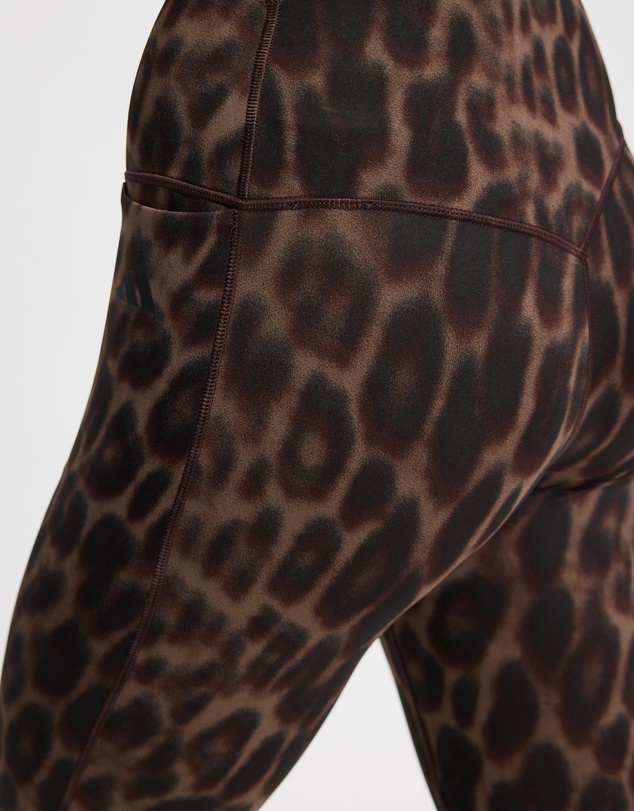 adidas Performance - Optime Power Leopard 7/8 Leggings