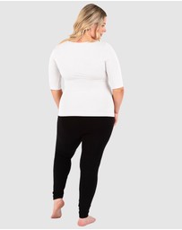 B Free Intimate Apparel - Maternity Bamboo Mid Length Sleeve Tee