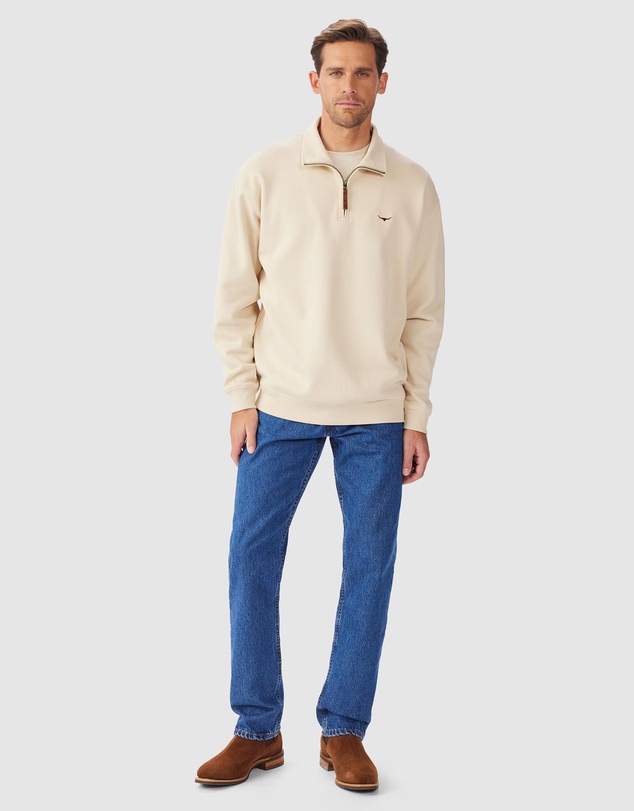 R.M.Williams - Mulyungarie 1/4 Zip Sweatshirt