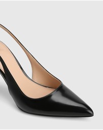 Wittner - Riker Leather Slingbacks