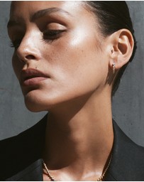 SAINT VALENTINE - Crescendo Oval Hoops - Gold