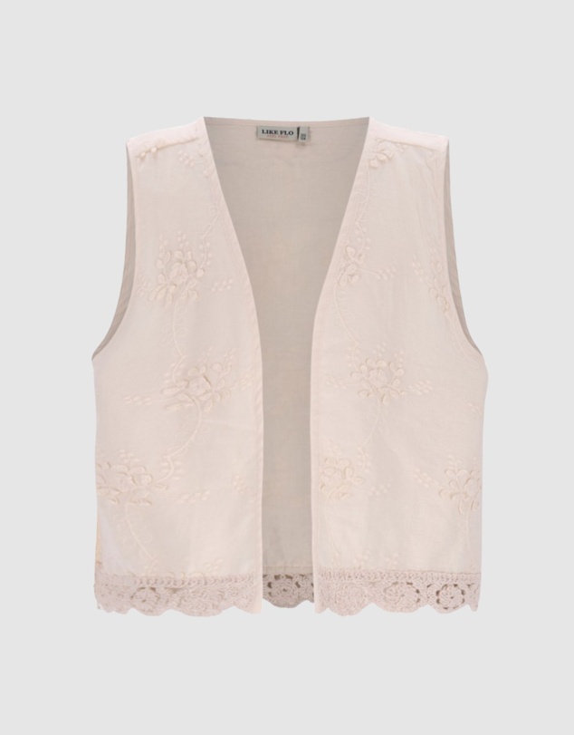 Like FLO - Dafne Embroidered Vest - Kids-Teens