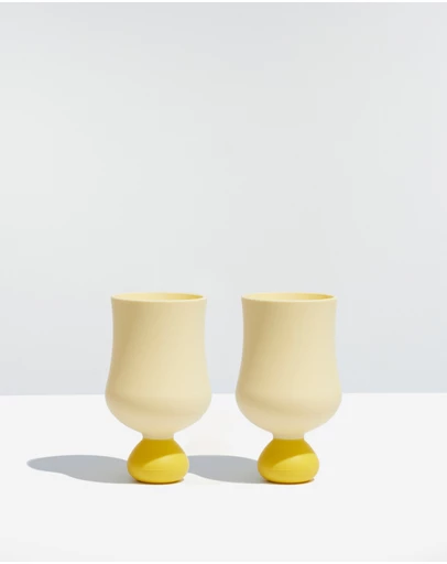 STYLD. - Bubble Goblet Set (2 pcs)