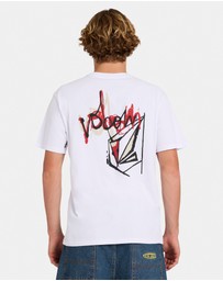 Volcom - Mens Stone Script T-Shirt