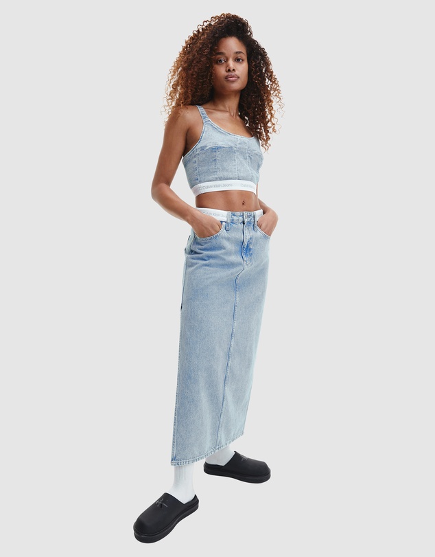 Calvin Klein Jeans - Denim Bustier Top