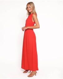 Petal & Pup - Shirley Maxi Dress - Red