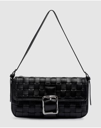 Brie Leon - Lena Woven Baguette Bag