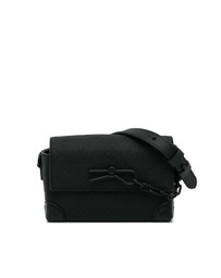 Pre-Loved by Azura Reborn - Pre-Loved louis vuitton Convertible Leather Crossbody Bag with Chain Accent and Adjustable Shoulder Strap
