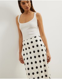 Atmos&Here - Felicity Polka Dot Maxi Skirt