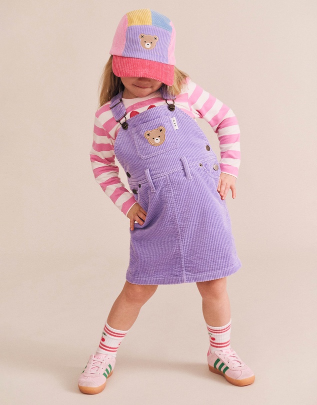 Huxbaby - Classic Cord Pinafore Dress - Babies-Kids