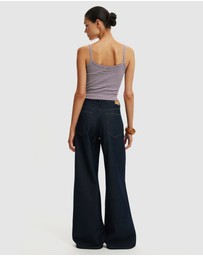 Cotton On - High Rise Wide Jeans