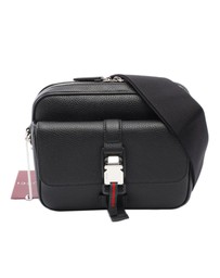 Pre-Loved by Azura Reborn - Pre-Loved Small Soft Grainy Calfskin Web Crossbody
