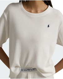 Polo Ralph Lauren - Club Waffle Short Sleeve Cotton Pyjama Set