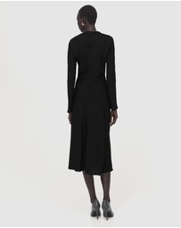 M.N.G - Ruched Midi Dress