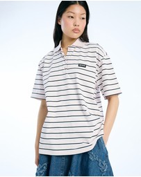 ROTATE - Jersey Polo Shirt