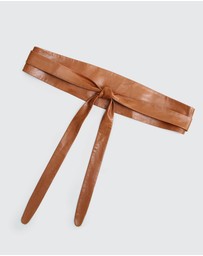 Belle & Bloom - Odyssey Soft Wrap Leather Belt