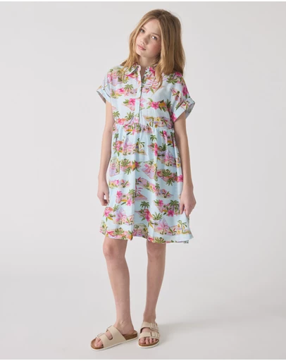 Decjuba Kids - Freya Shirt Dress - Kids-Teens