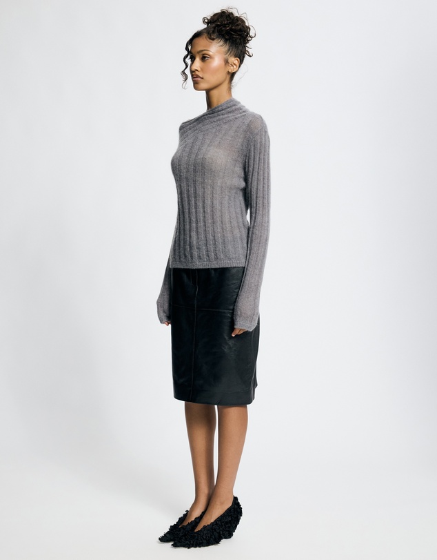 Lover - Seraphine Mohair Blend Sheer Jumper