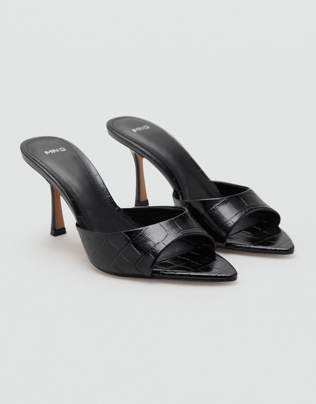 M.N.G - Croc Heels