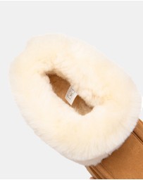 EVERAU - EverAU Ugg Loofee Cow Suede Upper UGG Boots