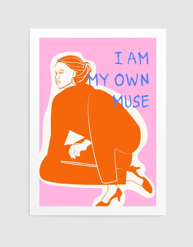 Olive et Oriel - My Own Muse by Treechild Art Print