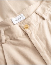 Les Deux - Romeo Pleated AOP Canvas Pants