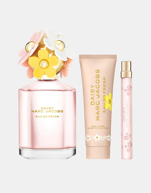 Marc Jacobs - Daisy Eau So Fresh Eau De Toilette For Women Body Lotion Trio Gift Set