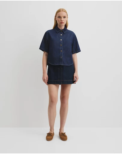 Country Road - Short Sleeve Denim Shirt
