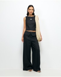 AERE - Thea Linen Tank