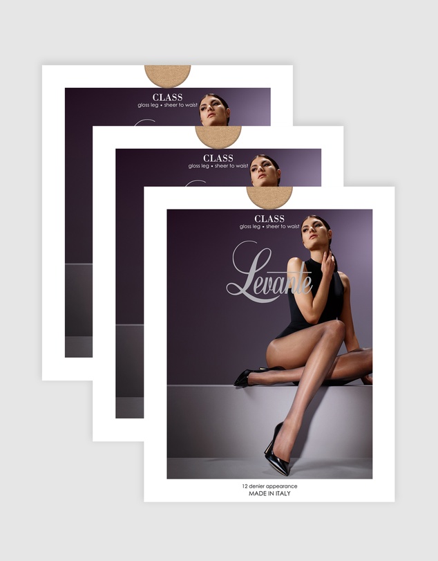 Levante - 3 Pack Class Sheer To Waist