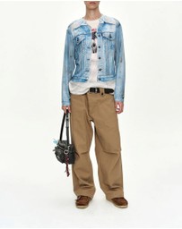 Andersson Bell - Denim Jacketed Trompe-LOeil L/S T-Shirt - Unisex
