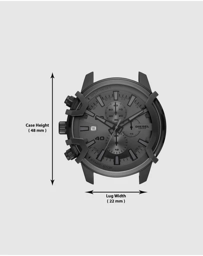 Diesel - Diesel Griffed Brown Watch DZ4569