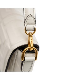 Pre-Loved by Azura Reborn - Pre-Loved Mini Zucca Embossed Leather Baguette Satchel