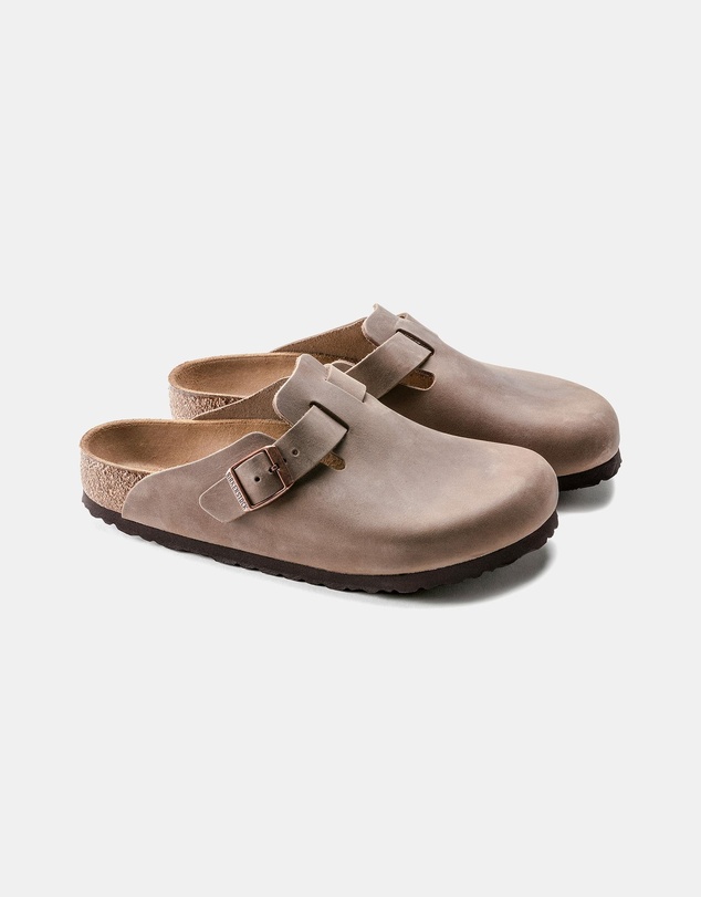 Birkenstock - Boston Nubuck Oiled Narrow - Women's