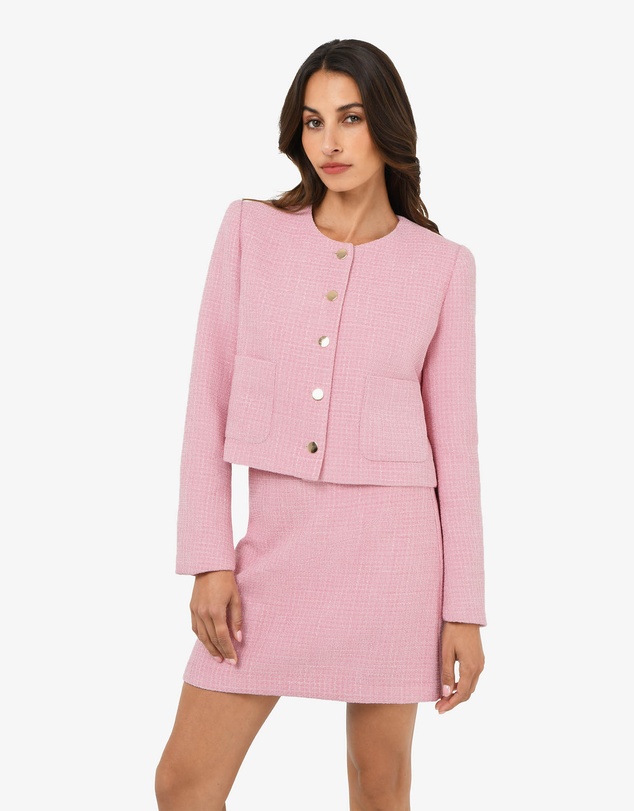 Forcast - Cynthia Crop Tweed Jacket