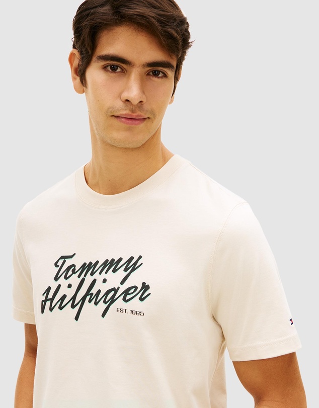 Tommy Hilfiger - Summer Text Cotton Tee