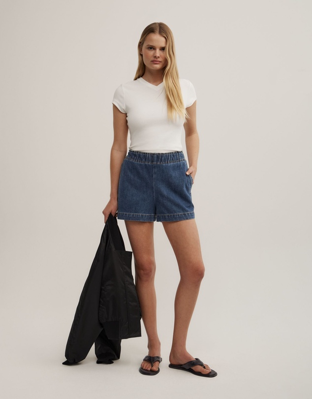 Witchery - Denim Pull On Short