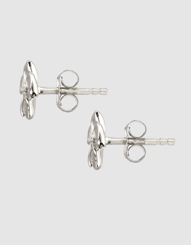 Elli Jewelry - Frangipani Stud Earrings in 925 Silver