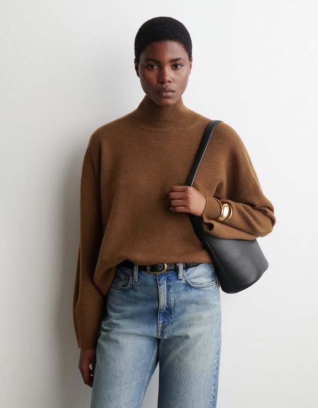 COS - Cashmere Funnel-Neck Jumper