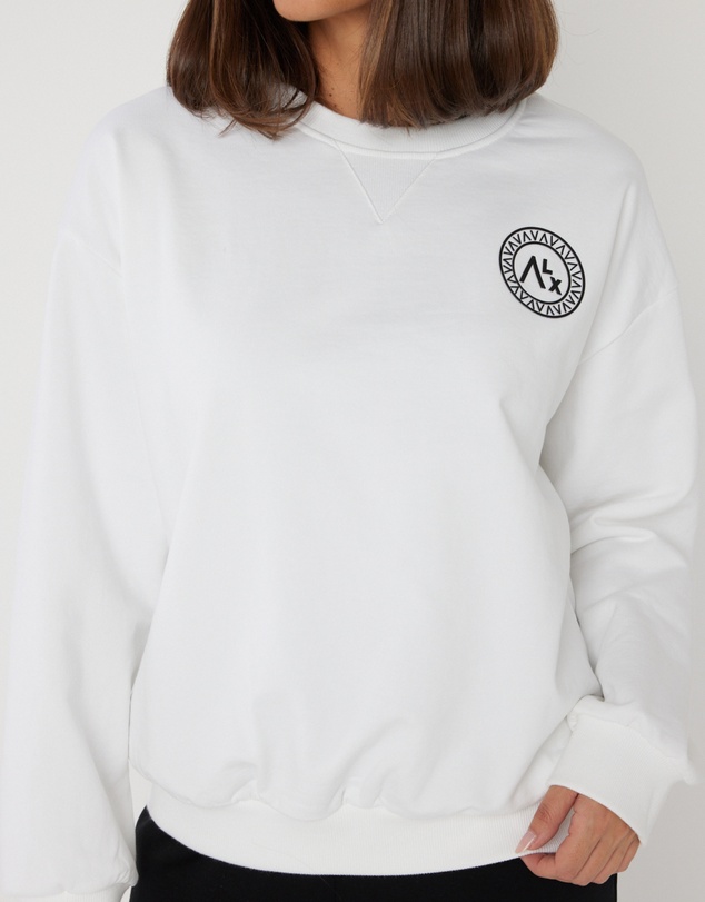ALEXANDRA - Onda Jumper White