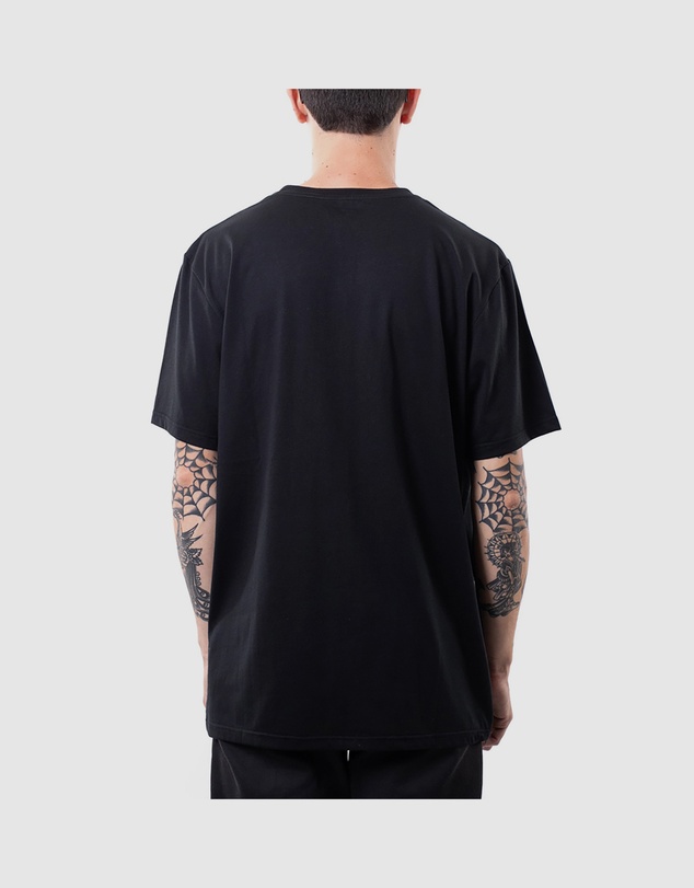 Fallen Footwear - Fallen Footwear Men Metal Blade Pirate Tees Regular Fit Black/White