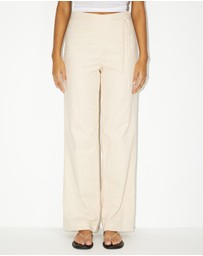 Dazie - Salty Air Linen Blend Pants