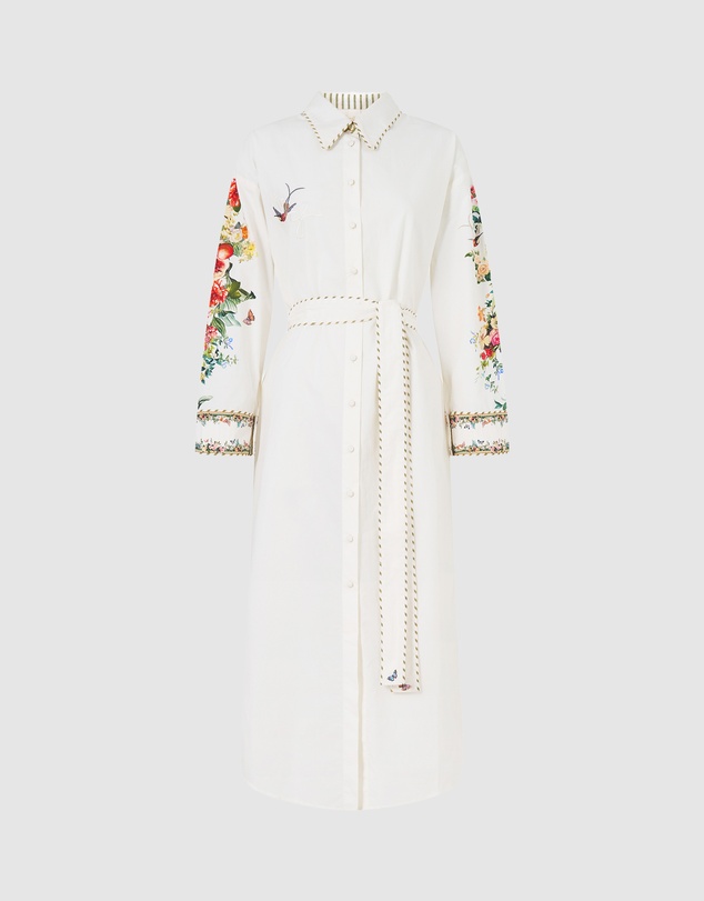 Camilla - Shirt Dress With Back Button Detail