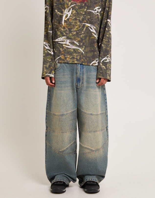 Insight - Baggy Moto Denim Jeans