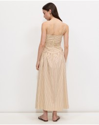 Calli - Hailey Twist Midi Dress