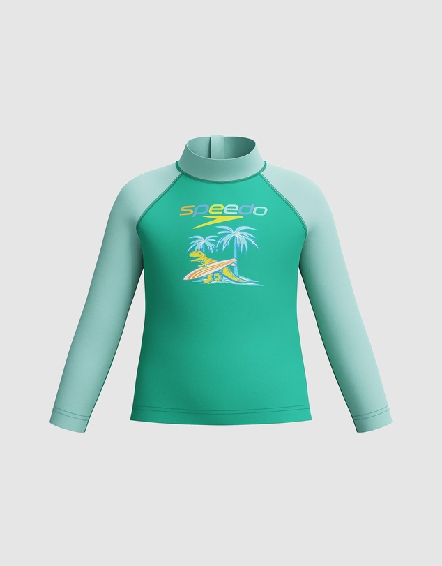 Speedo - LS Print Rash Top - Babies-Kids