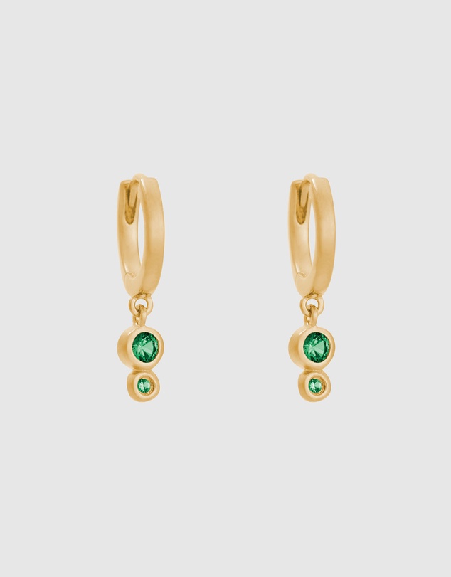 Kirstin Ash - Il Mare Droplet Hoops