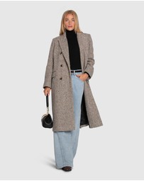 Belle & Bloom - Wherever I Go Tweed Coat