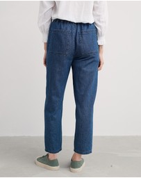 Seasalt - Seasalt Cornwall Blue Sholl Joggers