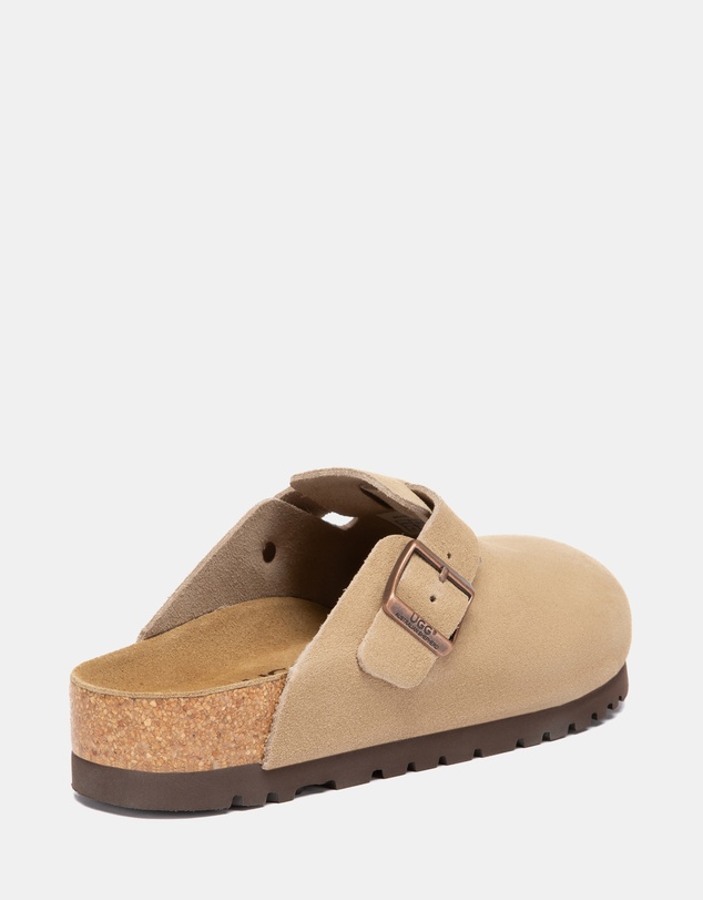EVERAU - Australian Shepherd Ugg Berrin Cow Suede Upper Loafer Oxfords Flats